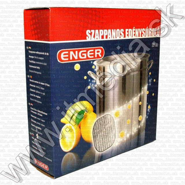 Image of Szappanos Fémdörzsi készlet (10 darabos) (IT10634)